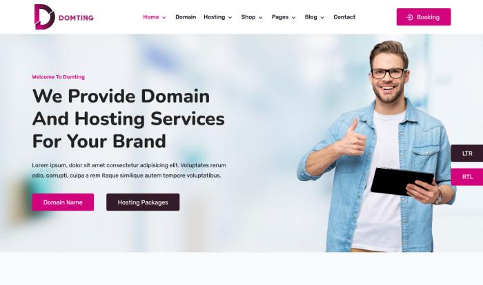 IDC综合服务网站Wordpress模板截图